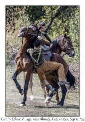 Wrestling on the Horse