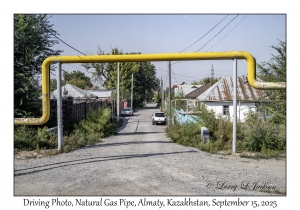 Driving Photo, Natural Gas Pipe