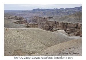2025-09-18#9606 Rim View, Charyn Canyon, Kazakhstan