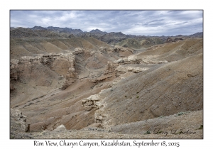 2025-09-18#9609 Rim View, Charyn Canyon, Kazakhstan