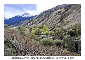 2025-09-19#9661 Landscape, Saty to Kaindy Lake, Kazakhstan