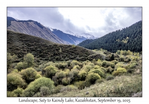 2025-09-19#9679 Landscape, Saty to Kaindy Lake, Kazakhstan