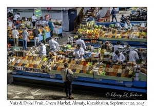 2025-09-20#9875 Nuts & Dried Fruit, Green Market, Almaty, Kazakhstan