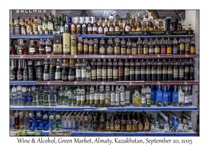 2025-09-20#9885 Wine & Alcohol, Green Market, Almaty, Kazakhstan