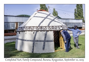 Completed Yurt
