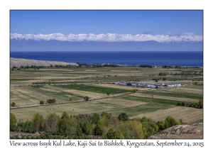 View across Issyk Kul Lake
