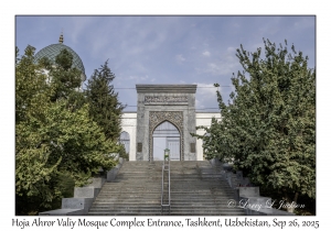 Hoja Ahror Valiy Mosque Complex Entrance