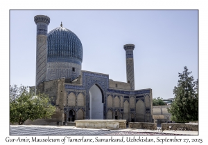 Gur-Amir, Mausoleum of Tamerlane