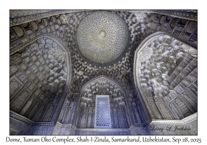 2025-09-27#5364 Dome, Tuman Oko Complex, Shah-I-Zinda, Samarkand, Uzbekistan