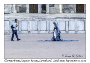 2025-09-28#2239 Glamour Photo, Registan Square, Samarkand, Uzbekistan
