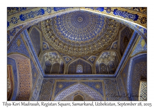 2025-09-28#2271 Tilya-Kori Madrasah, Registan Square, Samarkand, Uzbekistan