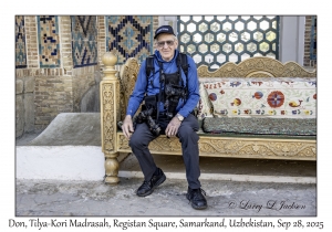 2025-09-28#2298 Don, Tilya-Kori Madrasah, Registan Square, Samarkand, Uzbekistan