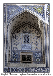 2025-09-28#2311 Ulugbek Madrasah, Registan Square, Samarkand, Uzbekistan