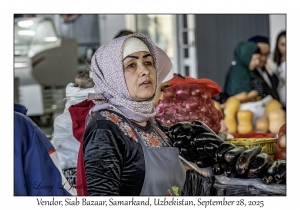 2025-09-28#2351 Vendor, Siab Bazaar, Samarkand, Uzbekistan