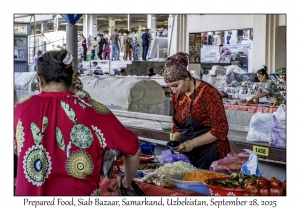 2025-09-28#2352 Prepared Food, Siab Bazaar, Samarkand, Uzbekistan