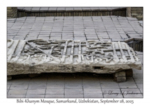 2025-09-28#2367 Bibi-Khanym Mosque, Samarkand, Uzbekistan