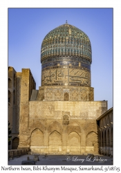 2025-09-28#2379 Northern Iwan, Bibi-Khanym Mosque, Samarkand, Uzbekistan