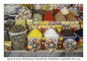 2025-09-28#5435 Spices & more, Siab Bazaar, Samarkand, Uzbekistan