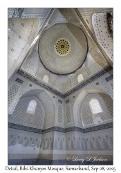 2025-09-28#5448 Detail, Bibi-Khanym Mosque, Samarkand, Uzbekistan