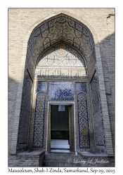 2025-09-29#2404 Mausoleum, Shah-I-Zinda, Samarkand, Uzbekistan