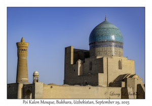2025-09-29#2555 Poi Kalon Mosque, Bukhara, Uzbekistan