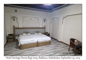 2025-09-29#3738 Hotel Heritage Devon Begi #205, Bukhara, Uzbekistan