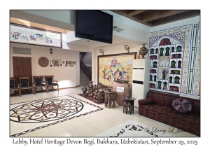 2025-09-29#4317 Lobby, Hotel Heritage Devon Begi, Bukhara, Uzbekistan