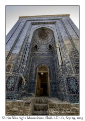 2025-09-29#5494 Shirin Bika Agha Mausoleum, Shah-I-Zinda, Samarkand, Uzbekistan