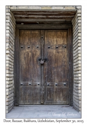 2025-09-30#2589 Door, Bazaar, Bukhara, Uzbekistan