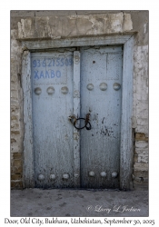 2025-09-30#2661 Door, Old City, Bukhara, Uzbekistan