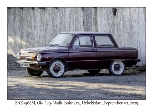 2025-09-30#2702 ZAZ-968M, Old City Walk, Bukhara, Uzbekistan