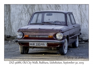 2025-09-30#2704 ZAZ-968M, Old City Walk, Bukhara, Uzbekistan