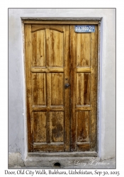 2025-09-30#2707 Door, Old City Walk, Bukhara, Uzbekistan