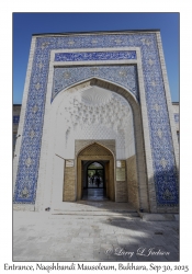 2025-09-30#5571 Entrance, Naqshbandi Mausoleum, Bukhara, Uzbekistan