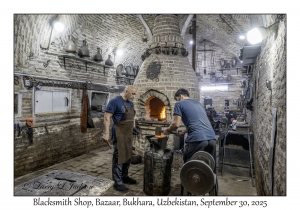 2025-09-30#5592 Blacksmith Shop, Bazaar, Bukhara, Uzbekistan