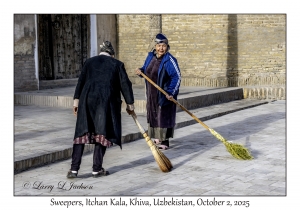 2025-10-02#3080 Sweepers, Itchan Kala, Khiva, Uzbekistan
