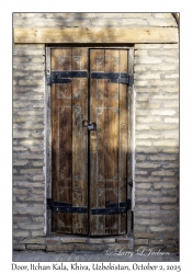 2025-10-02#3084 Door, Itchan Kala, Khiva, Uzbekistan