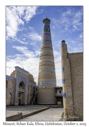 2025-10-02#3110 Minaret, Itchan Kala, Khiva, Uzbekistan