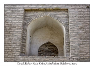 2025-10-02#3116 Detail, Itchan Kala, Khiva, Uzbekistan