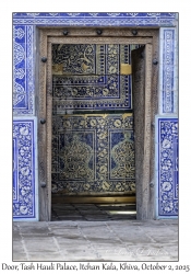 2025-10-02#3134 Door, Tash Hauli Palace, Itchan Kala, Khiva, Uzbekistan