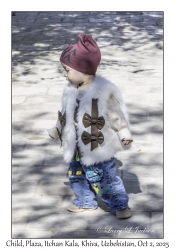 2025-10-02#3161 Child, Plaza, Itchan Kala, Khiva, Uzbekistan