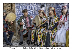 2025-10-02#3184 Private Concert, Itchan Kala, Khiva, Uzbekistan