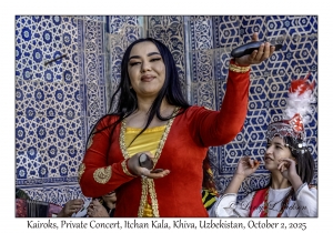 2025-10-02#3206 Kairoks, Private Concert, Itchan Kala, Khiva, Uzbekistan