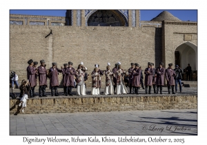 2025-10-02#3242 Dignitary Welcome, Itchan Kala, Khiva, Uzbekistan