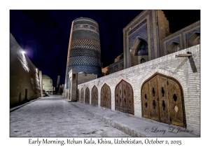 2025-10-02#3531 Early Morning, Itchan Kala, Khiva, Uzbekistan