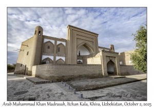 2025-10-02#5751 Arab Muhammad Khan Madrasah, Itchan Kala, Khiva, Uzbekistan