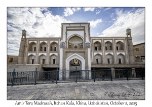 2025-10-02#5761 Amir Tora Madrasah, Itchan Kala, Khiva, Uzbekistan