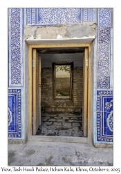 2025-10-02#5786 View, Tash Hauli Palace, Itchan Kala, Khiva, Uzbekistan