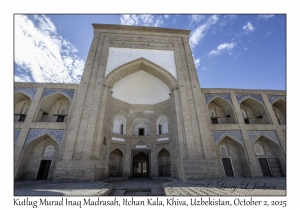 2025-10-02#5823 Kutlug Murad Inaq Madrasah, Itchan Kala, Khiva, Uzbekistan