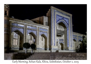 2025-10-02#5918 Early Morning, Itchan Kala, Khiva, Uzbekistan